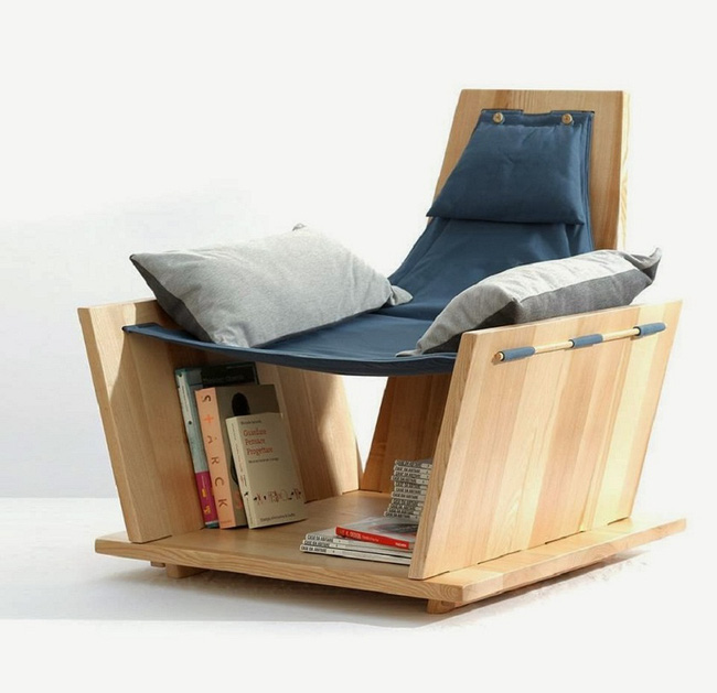 Chiếc ghế bành từ gỗ