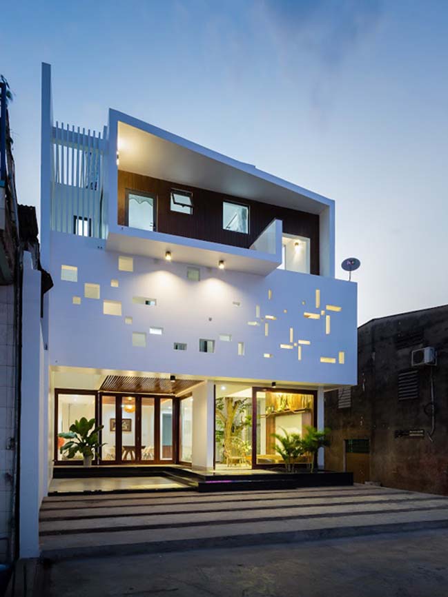 Thiết kế biệt thự 3 tầng theo phong cách Tây phương ở Đồng Nai (1)