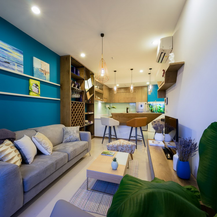 Thiết kế nội thất căn hộ 46 m2 ở quận Phú Nhuận, TP. HCM (5)