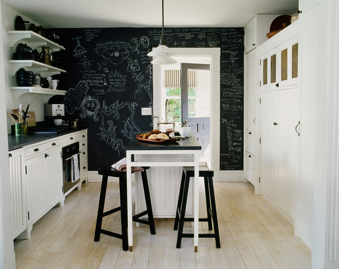16 thiết kế phòng bếp đẹp với hai gam màu đen trắng (16)