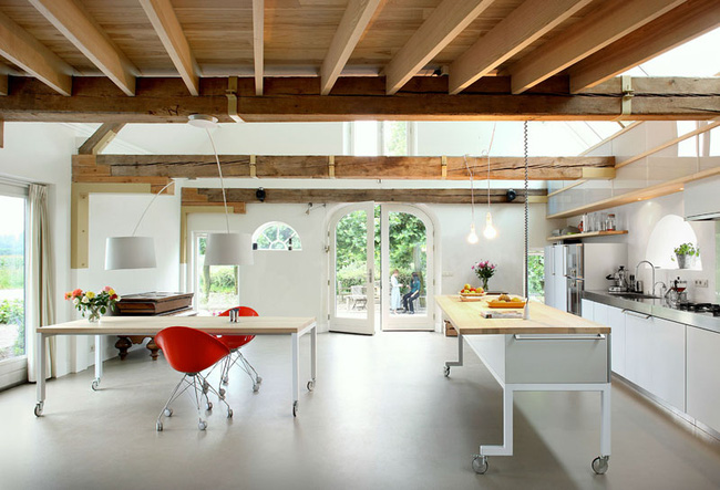 Đảo bếp di động cho không gian phòng bếp hiện đại (2)
