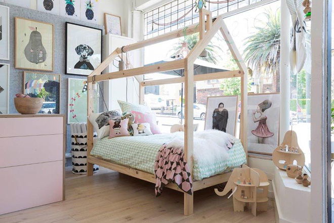 Không gian phòng ngủ thêm thơ mộng nhờ kiểu giường canopy - Nhà Đẹp Số (2)