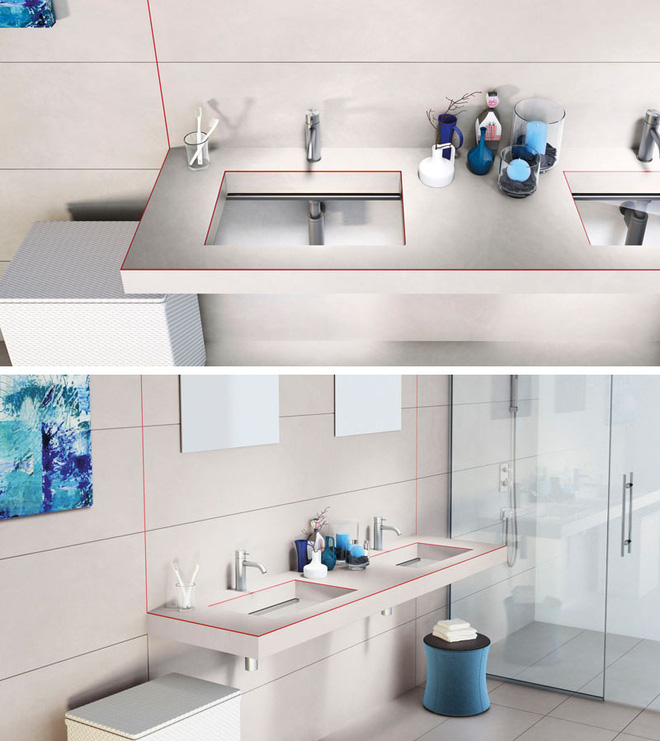 Các mẫu bồn rửa đẹp đến từng cen-ti-mét cho phòng tắm thêm sang trọng - Nhà Đẹp Số (4)