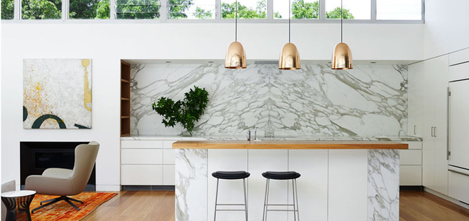 Đá cẩm thạch: chất liệu trang trí phòng bếp đẹp hiện đại và tinh tế - Nhà Đẹp Số (4)