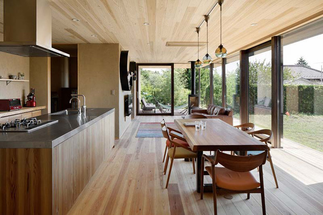 Những không gian phòng ăn ấm cúng vô ngần nhờ bộ bàn ăn gỗ - Nhà Đẹp Số (5)