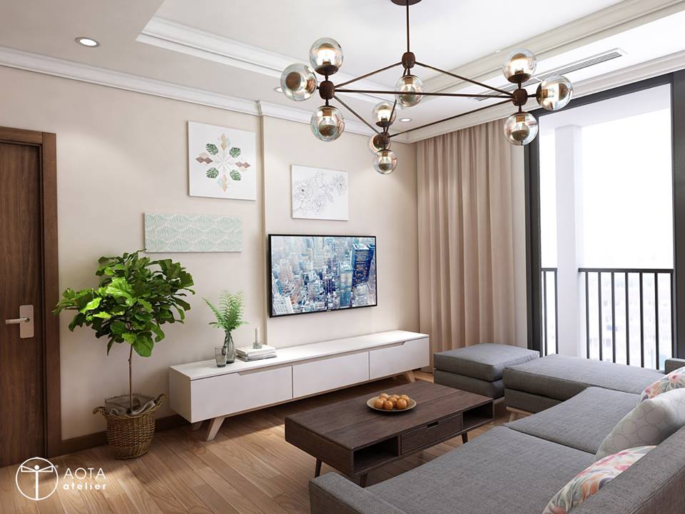 Phong cách nội thất hiện đại trong căn hộ 4 phòng ngủ chung cư Park Hill Premium - Nhà Đẹp Số (1)