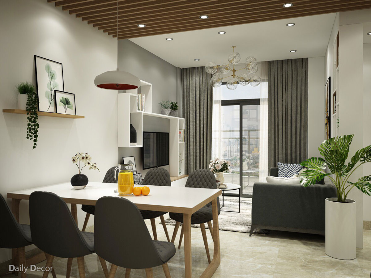 Phong cách hiện đại trong thiết kế nội thất căn hộ - VnExpress Kinh doanh