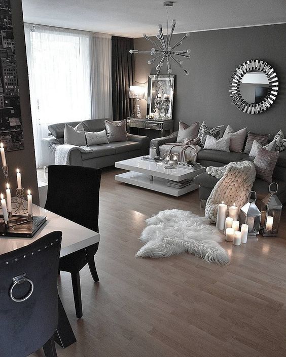 500+ Mẫu thiết kế nội thất phòng khách đẹp SANG TRỌNG 201