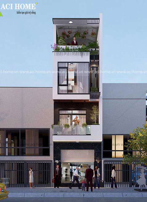 #1 Mẫu nhà phố đẹp (+100 ý tưởng) thiết kế nhà phố mới nhất 205