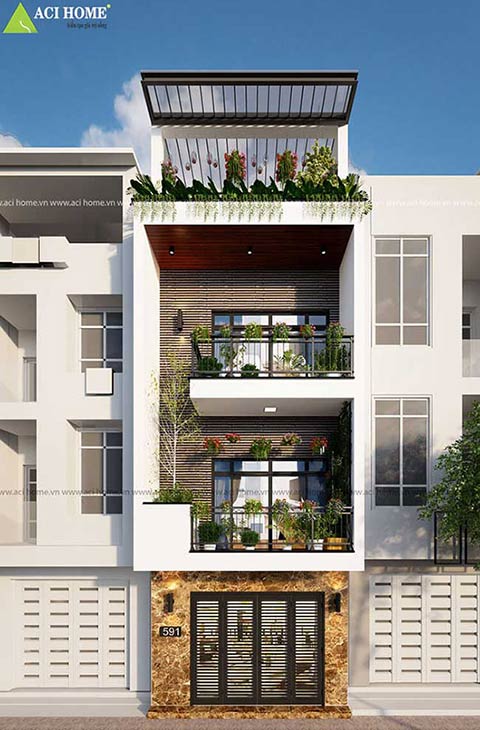 #1 Mẫu nhà phố đẹp (+100 ý tưởng) thiết kế nhà phố mới nhất 207