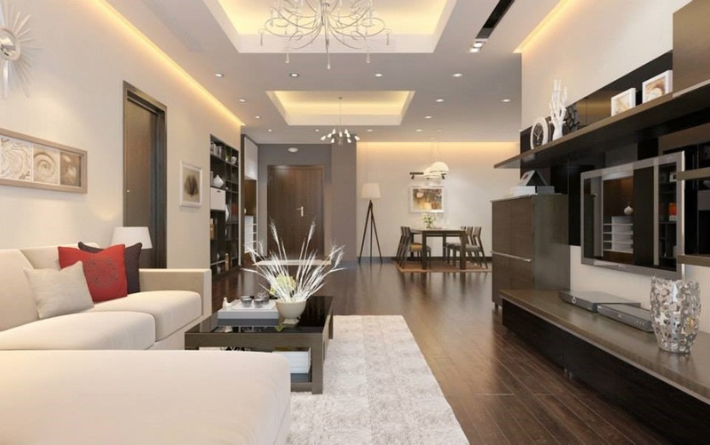15 mẫu thiết kế nội thất chung cư 70m2 đẹp  DNU Decor