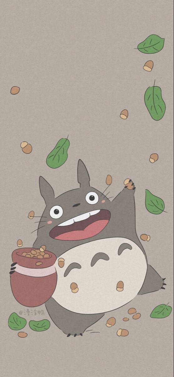 Tổng hợp hơn 50 hình nền điện thoại Iphone đẹp Totoro art Studio ghibli art Ghibli art
