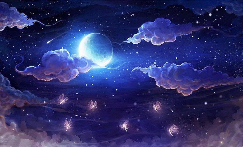 Top 100+ hình ảnh bầu trời đêm tràn sao anime hoặc nhất - Tin Học Vui