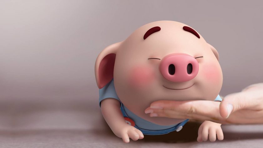 Mời tải về bộ hình nền Con Heo Cute đón Tết Nguyên Đán  Kỷ Hợi 2019  Lợn  con Lợn Đang yêu
