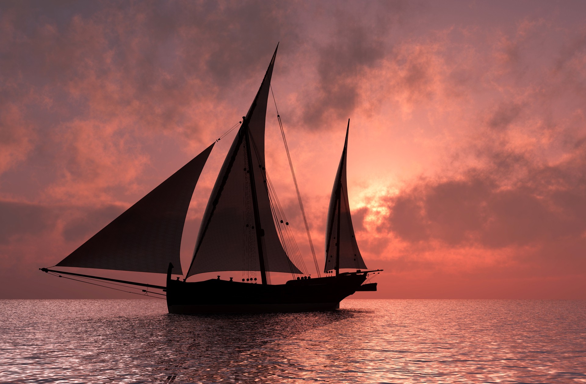 Top 30 Hình Ảnh Thuyền Buồm Đẹp Và Biển Cả Ấn Tượng, Lãng Mạn