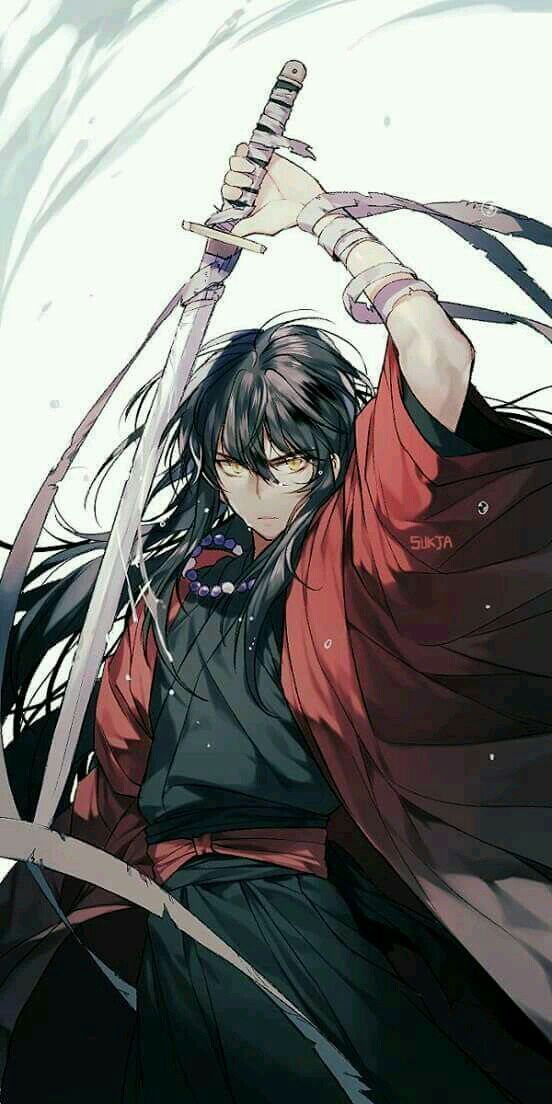 Hình ảnh anime nam cầm kiếm đẹp