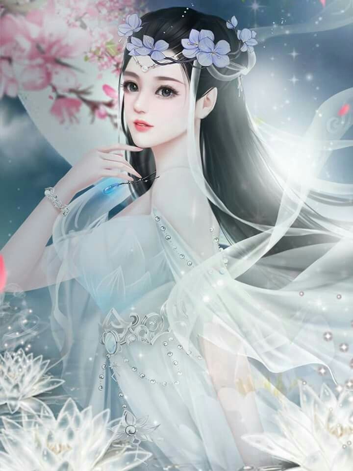 Hình anime nữ cổ trang Trung Quốc