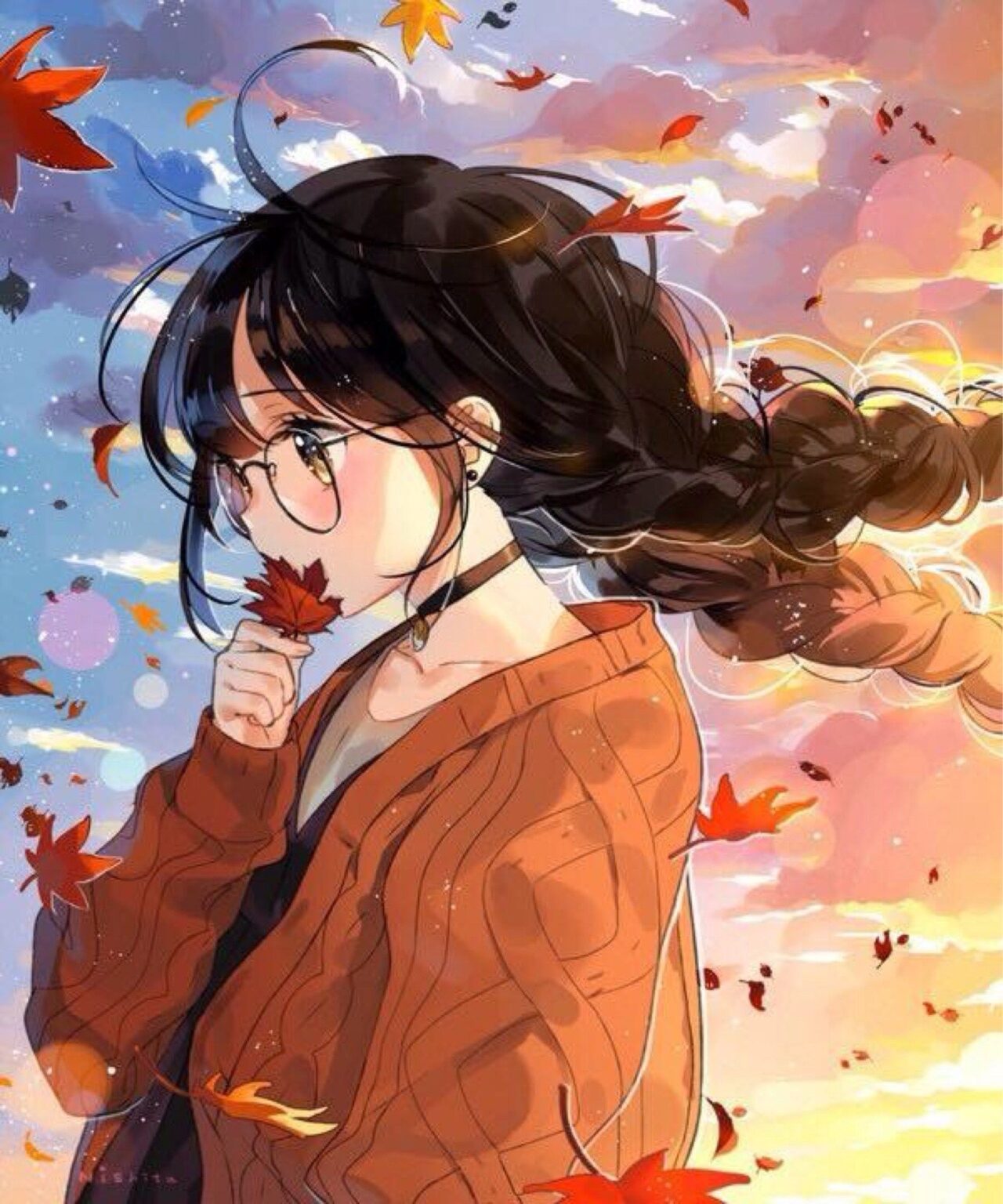 Top 45+ Hình Ảnh Anime Nữ Cute Đeo Kính Đẹp Cực Kỳ Dễ Thương