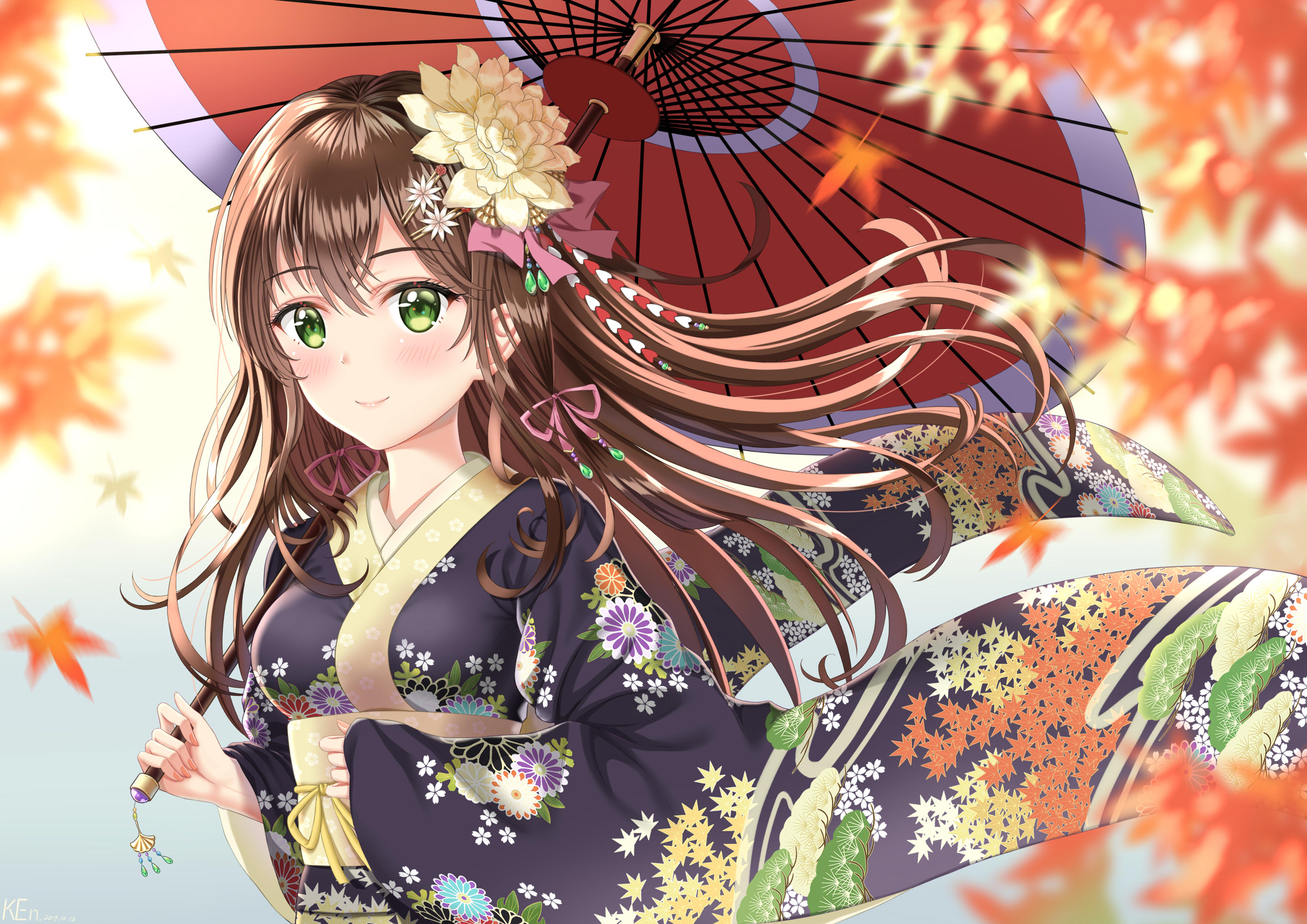 Hình kimono anime