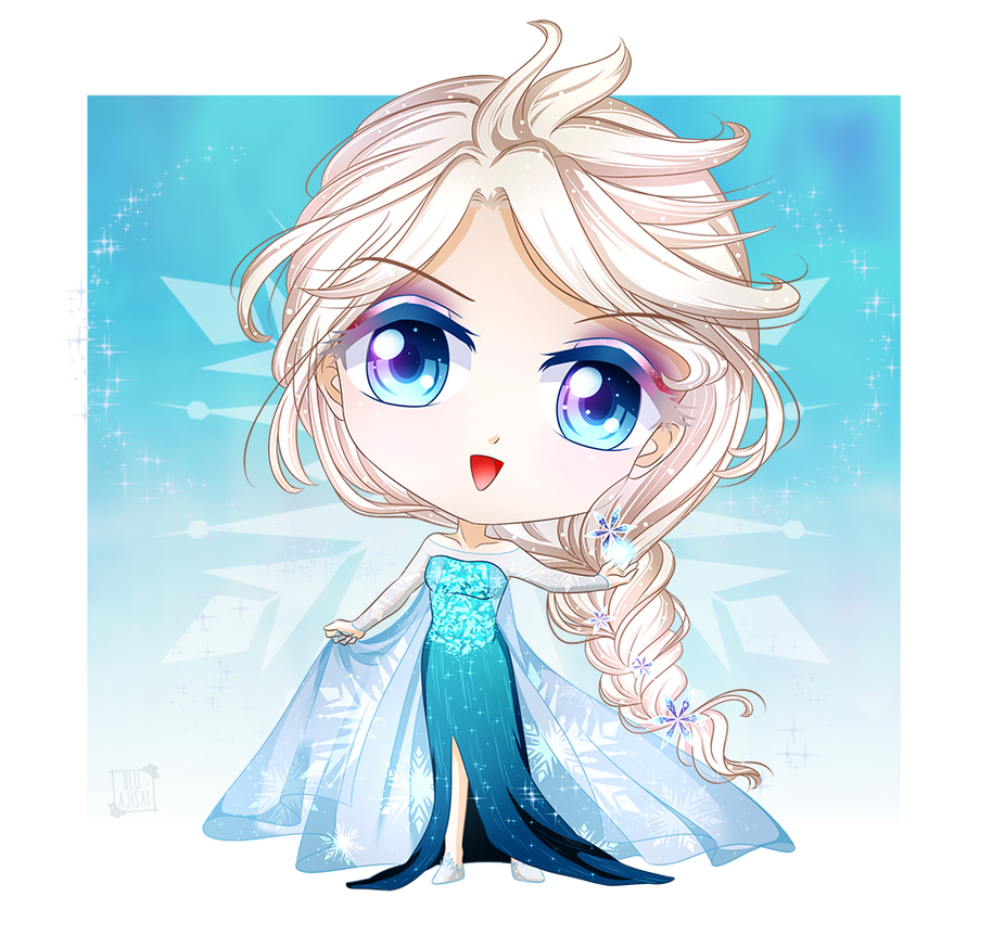 Hình ảnh Elsa chibi