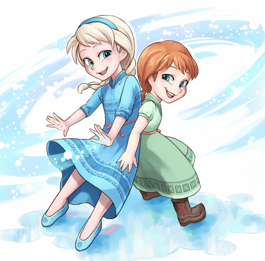 Hình ảnh Elsa và Anna