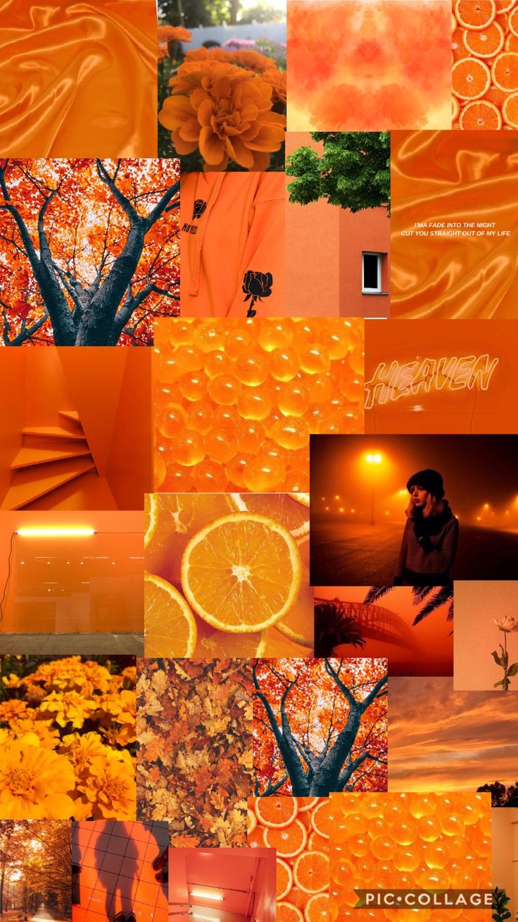 Hình nền màu cam