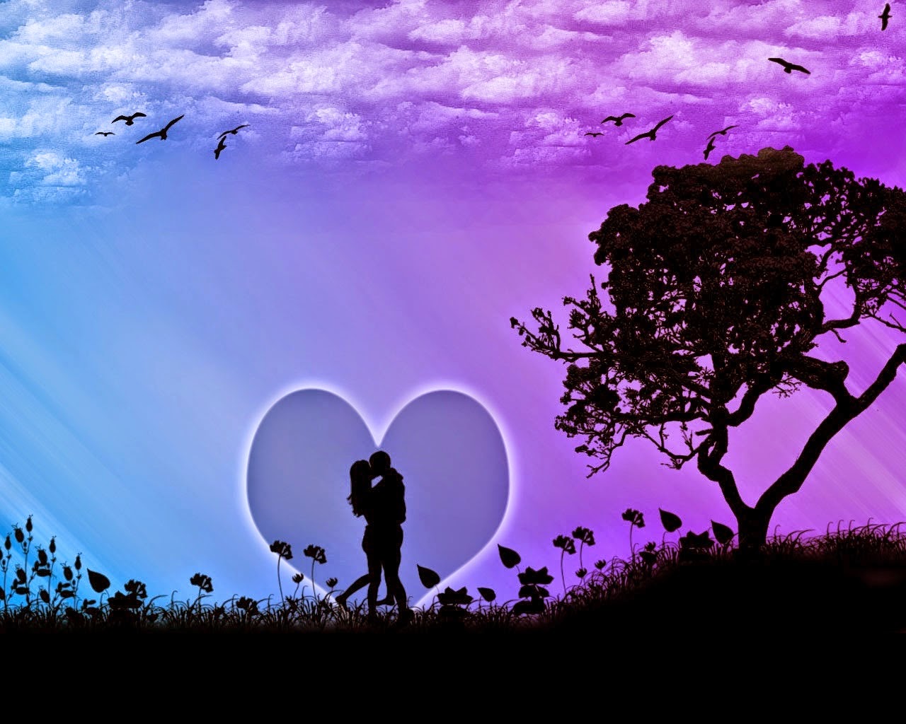 BST hình ảnh tình yêu dễ thương ngọt ngào lãng mạn cho cặp đôi