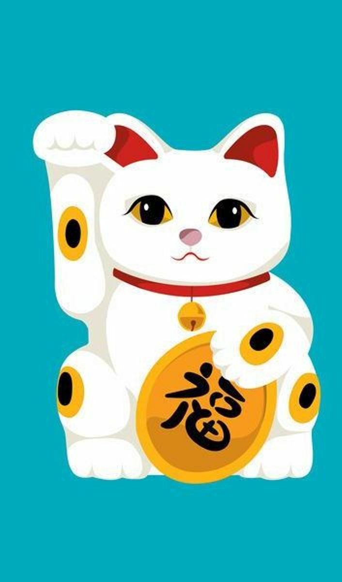 Tải hình nền Mèo Thần Tài may mắn mang tài lộc 2023  Mèo thần tài Manwi