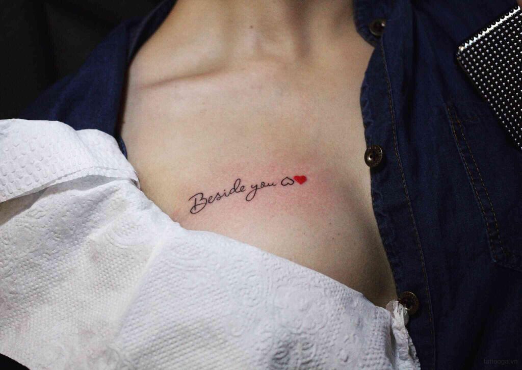 Hình xăm ngực đẹp tattoo