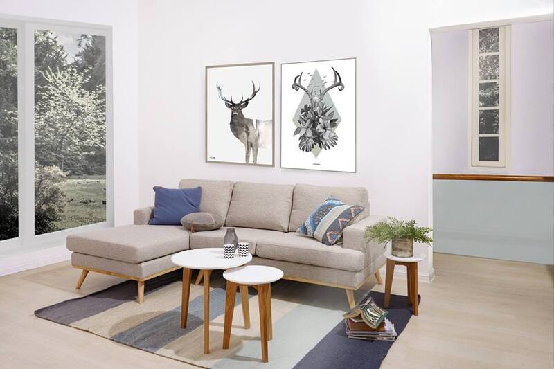 Ghế sofa góc chữ L đẹp, giá rẻ cho phòng khách hiện đại 25