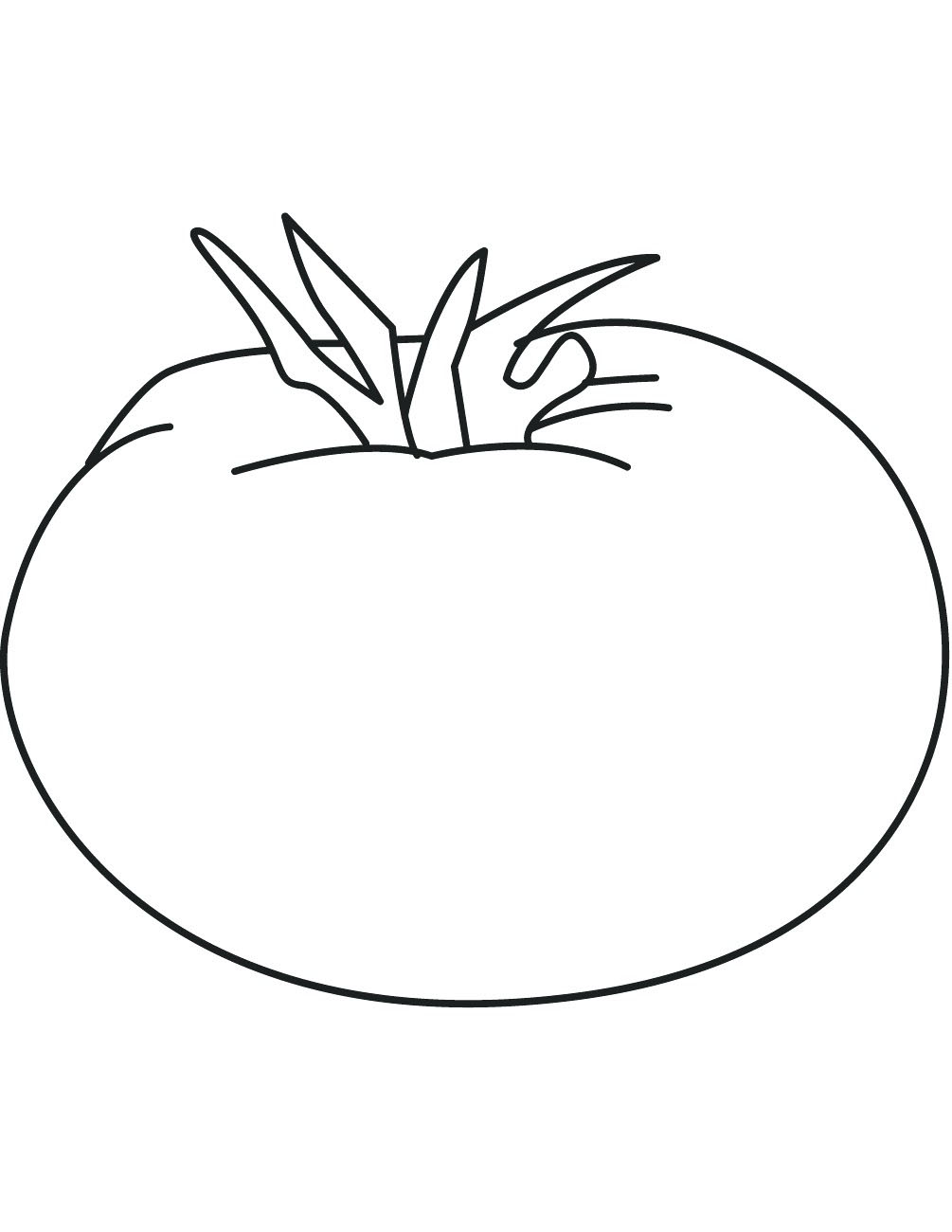 Tập vẽ quả cà chua