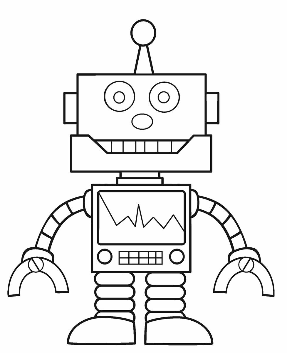Tổng Hợp Hơn 51 Về Hình Robot Tô Màu Hay Nhất - Du Học Akina