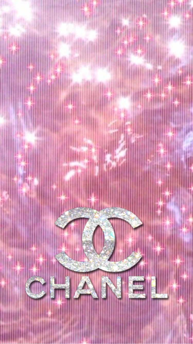 Pin by Sarah Navarro on Wallpapers  Chanel wallpapers Chanel art Bling  wallpaper