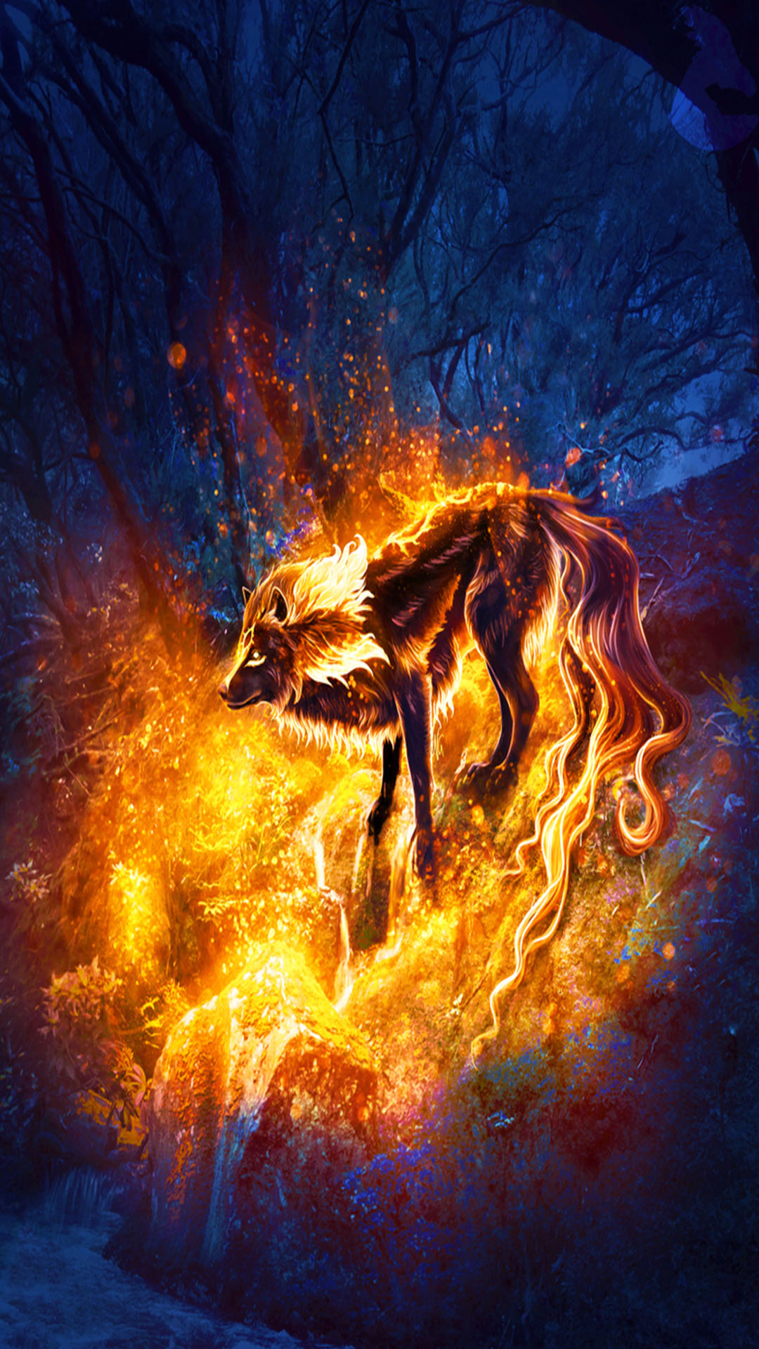 Hình sói lửa