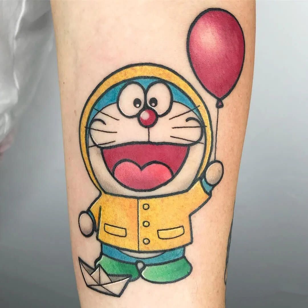 Hình xăm Doraemon đẹp nhất