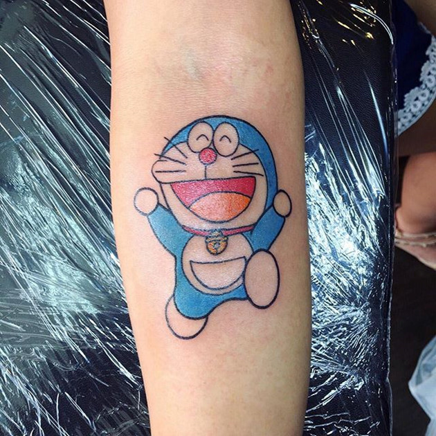 Tổng hợp 80 Hình xăm Doraemon cute mini đáng yêu nhất